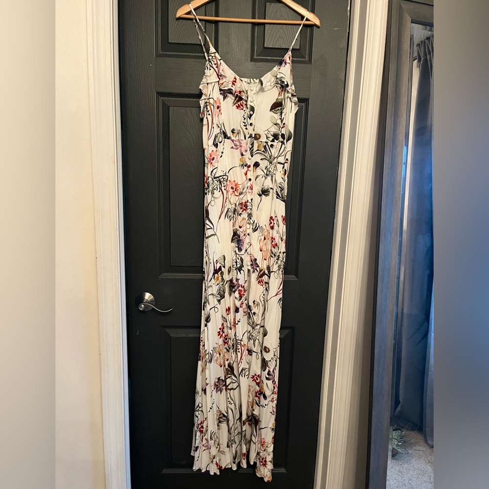 Lulu's Floral Maxi Dress